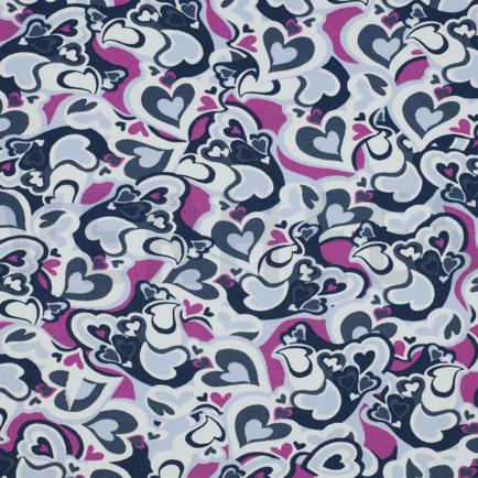 SOFT SWEAT COEURS VIOLET (hover)