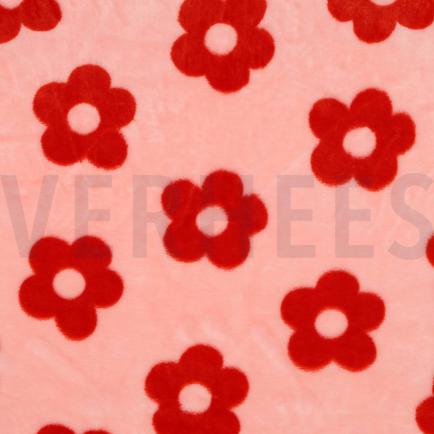 FLEECE BLUMEN HELLROSA (hover)
