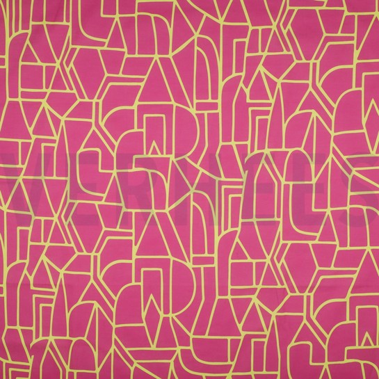 BAUMWOLLE VOILE TOWN NERIDA HANSEN FUCHSIA #7