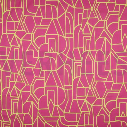 KATOENEN VOILE TOWN NERIDA HANSEN FUCHSIA (hover)