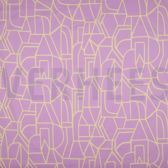 BAUMWOLLE VOILE TOWN NERIDA HANSEN SANFT LAVENDEL #7