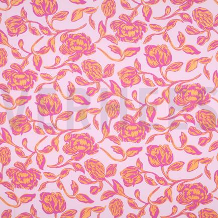 LENZING™ ECOVERO™ FLOWERS LIGHT PINK (hover)