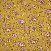 LENZING™ ECOVERO™ FLOWERS OCHRE (thumbnail)