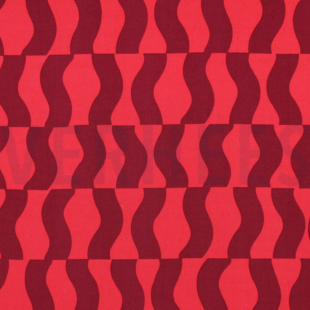 LENZING™ ECOVERO™ GRAPHIC CERISE