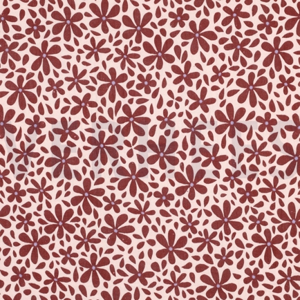 DOUBLE GAUZE FLOWERS PEACH (hover)