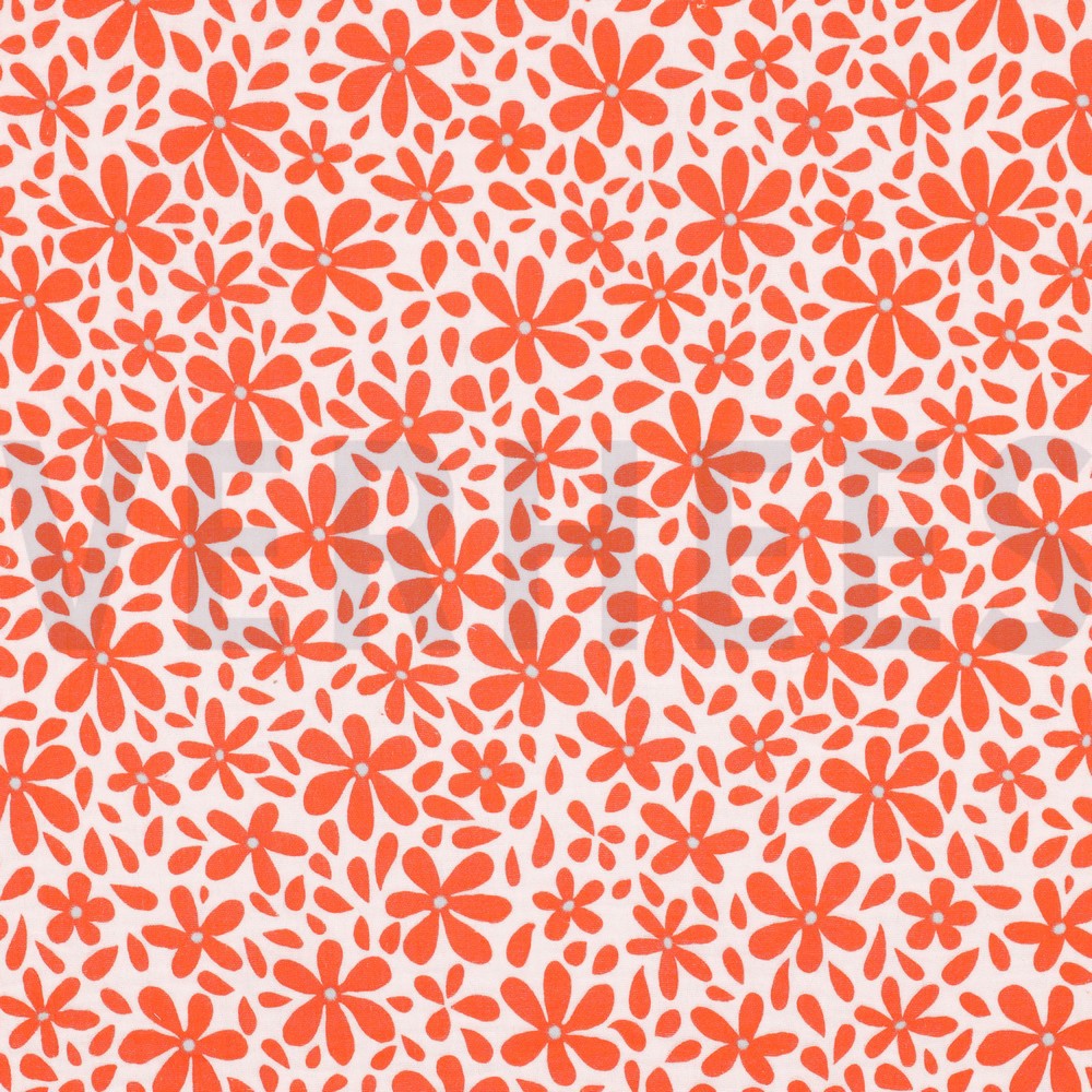 DOUBLE GAUZE FLOWERS LIGHT PINK