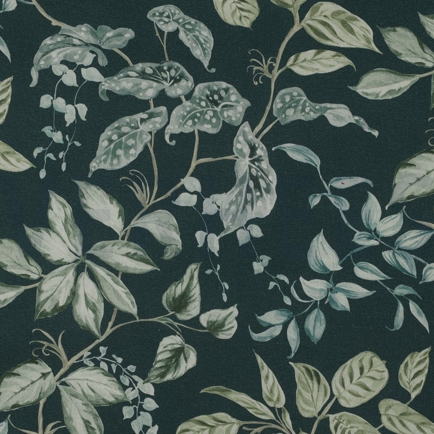 CANVAS DIGITAAL BLADEREN DONKERGROEN (hover)