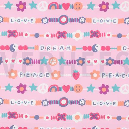 FINE POPLIN LOVE LIGHT PINK (hover)