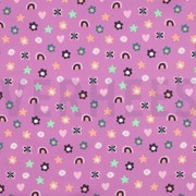 POPELINE DE COTON AMOUR MAUVE (thumbnail)