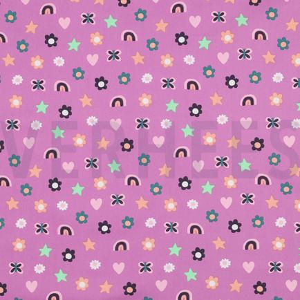 FINE POPLIN LOVE MAUVE (hover)