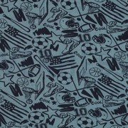 SWEAT MELANGE SPORTS BLEU FUMÉ MÉLANGÉ (thumbnail)