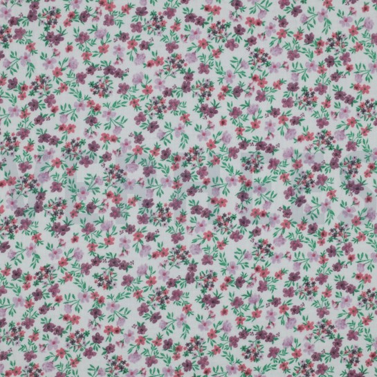 DOUBLE GAUZE GOTS DIGITAAL BLOEMEN DRUIFPAARS #7