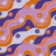 JERSEY FLOWERS LAVENDER (thumbnail)