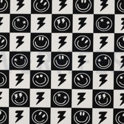 JERSEY HAPPY FACES BLACK (thumbnail)