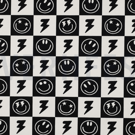 JERSEY SMILEYS SCHWARZ (hover)