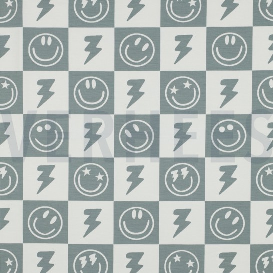 JERSEY HAPPY FACES SAGE #7