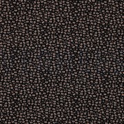 BAMBOE KATOEN JERSEY BLOEMEN ZWART (thumbnail)