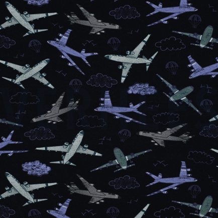 JERSEY DIGITAL AVIONS BLEU MARINE (hover)