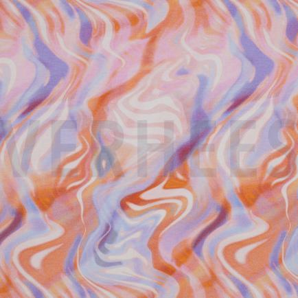 JERSEY DIGITAL MARBRE MANDARINE (hover)