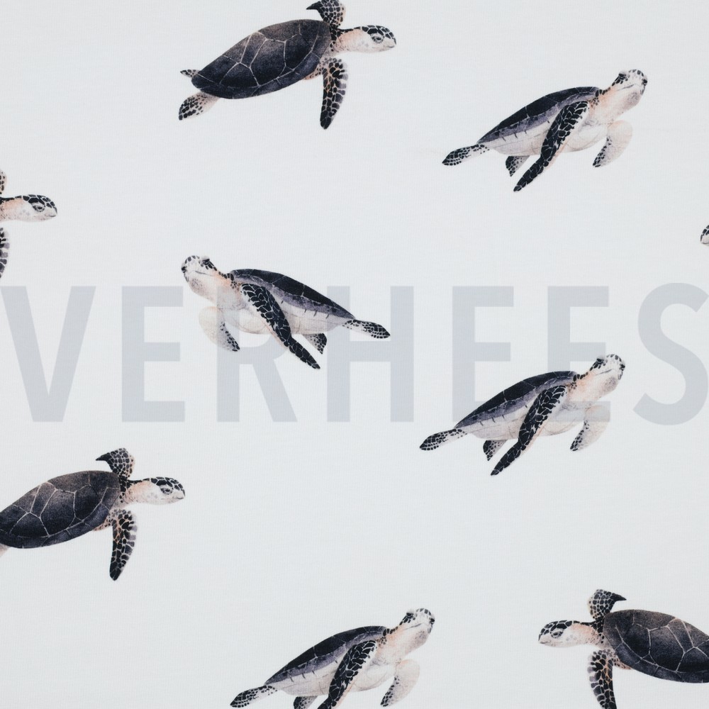 JERSEY DIGITAL TORTUES BLANC