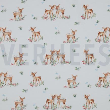JERSEY GOTS DIGITAL CERFS BLANC (hover)