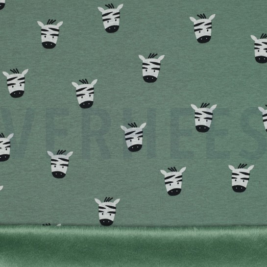 PURRING FUR ZÈBRE VERT #7