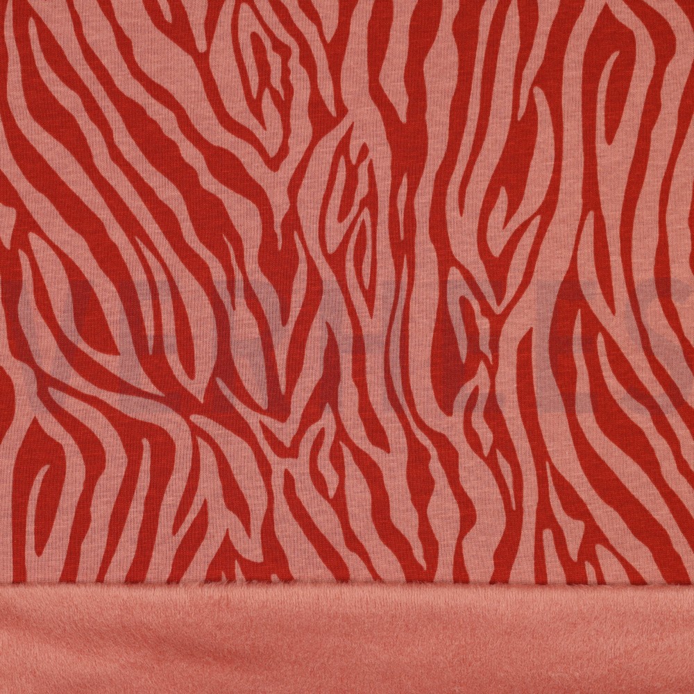 ALPENFLEECE DIERENHUID DONKER KORAAL