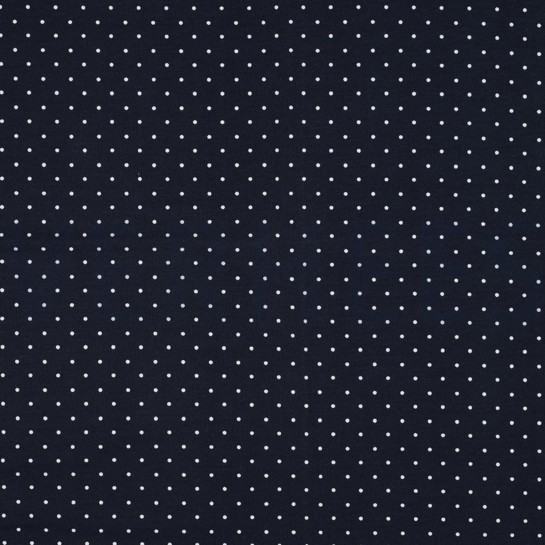 JERSEY DOTS NAVY #7