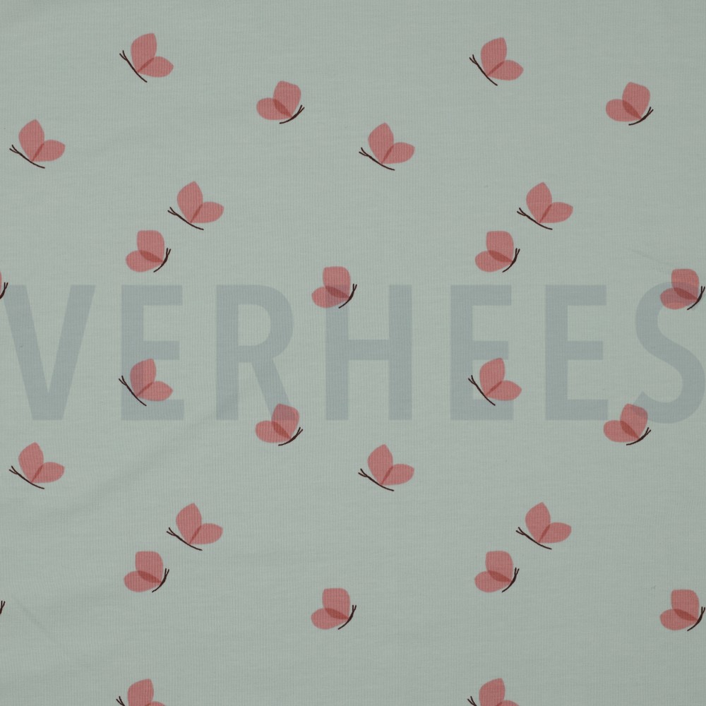 JERSEY BUTTERFLIES LIGHT MINT