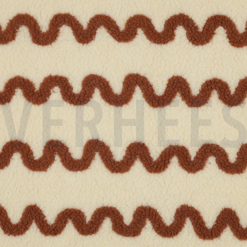 TEDDY JACQUARD GOLVEN CAMEL