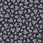 SWEAT MELANGE GLITTER LEOPARD HEARTS INDIGO MELANGE (thumbnail)
