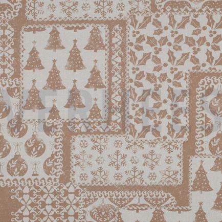 TOILE DÉCORATION DIGITAL NOËL SABLE (hover)