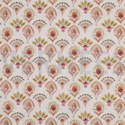 BAUMWOLLE POPELINE DIGITAL BLUMEN GEBROCHEN WEISS (thumbnail)