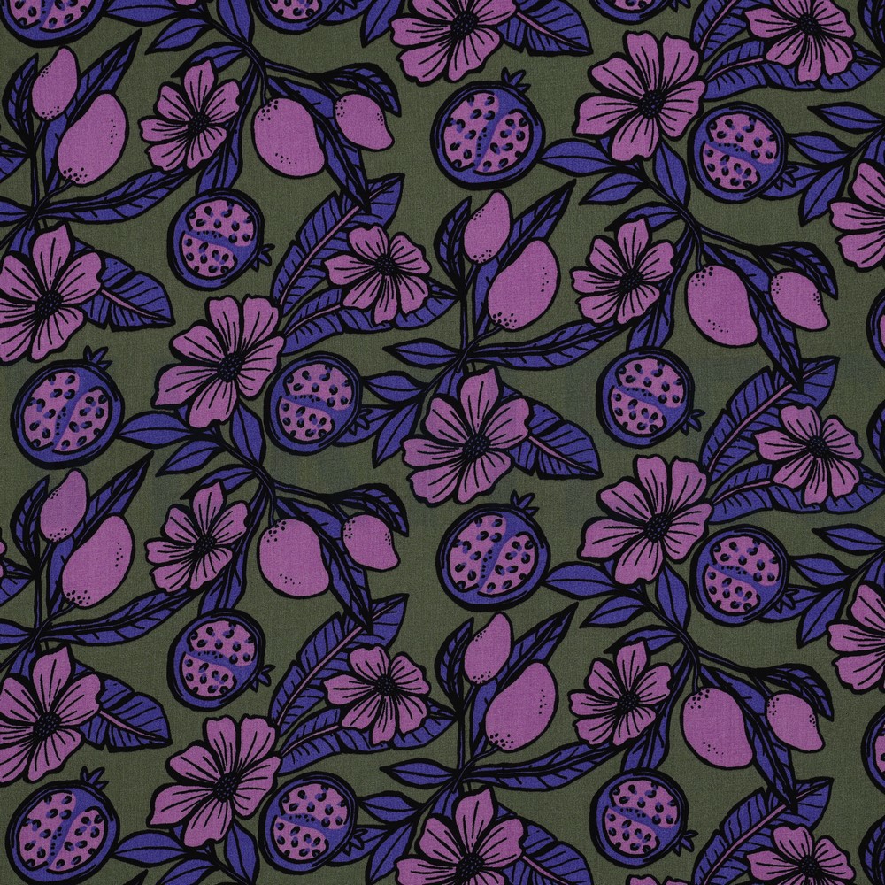 VISCOSE RADIANCE FLEURS VIOLET