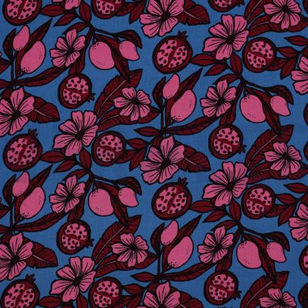 VISCOSE RADIANCE FLOWERS PINK (hover)