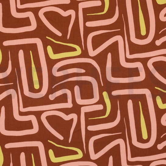 VISCOSE RADIANCE ABSTRACT CAMEL #7