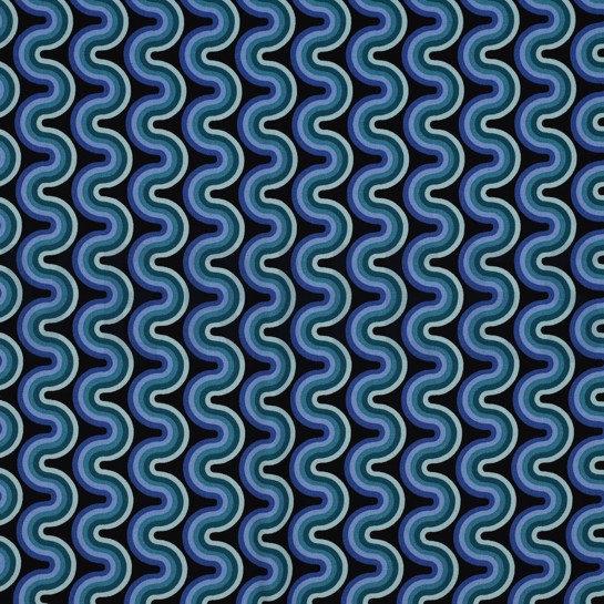 VISCOSE RADIANCE GEOMETRISCH GROEN #7