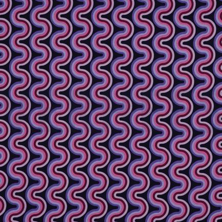 VISCOSE RADIANCE GEOMETRIC PURPLE (hover)