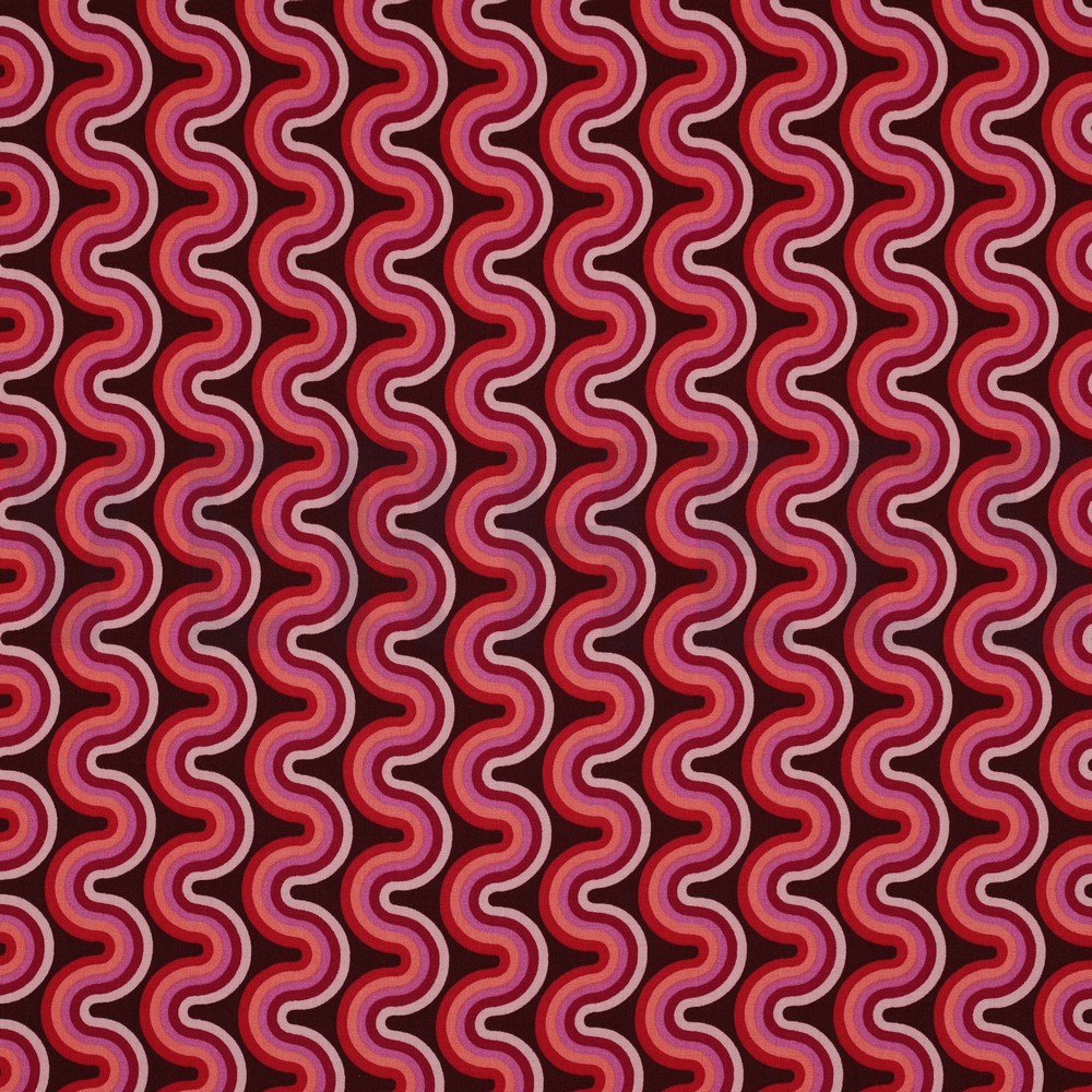 VISCOSE RADIANCE GEOMETRISCH ROZE