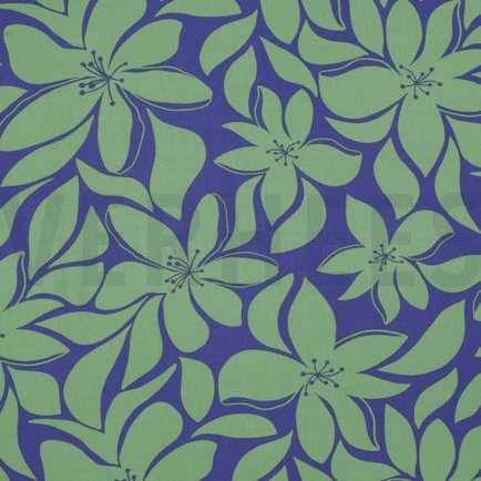 VISCOSE RADIANCE FLOWERS GREEN (hover)