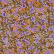 VISCOSE STRETCH DIGITAL FLOWERS LAVENDER (thumbnail)