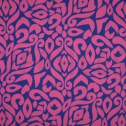 MAGNOLIA STRETCH ABSTRACT KOBALTBLAUW (thumbnail)