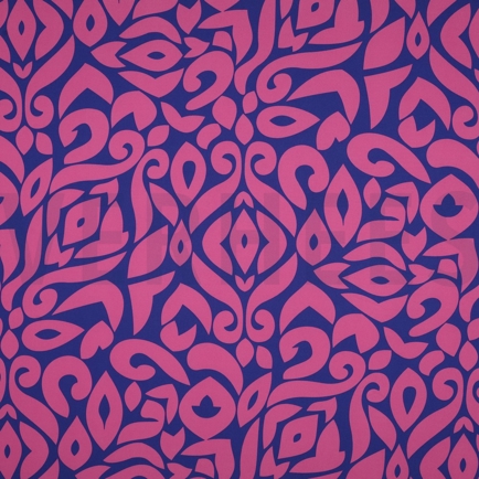 MAGNOLIA STRETCH ABSTRACT KOBALTBLAU (hover)