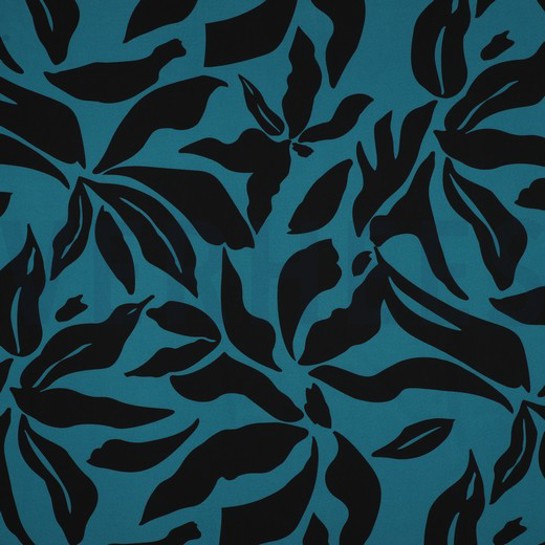 MAGNOLIA STRETCH BLÄTTER PETROL #7