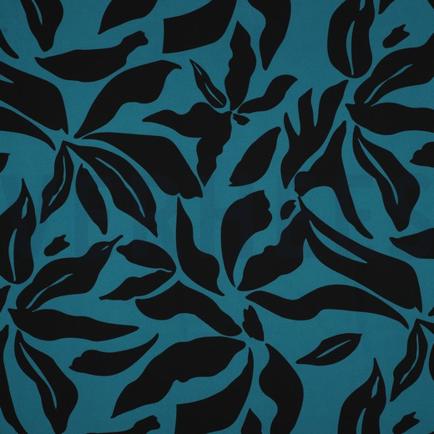 MAGNOLIA STRETCH BLADEREN PETROL (hover)