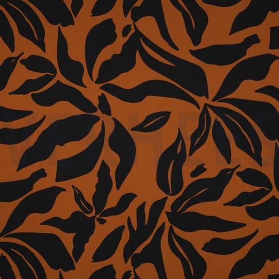MAGNOLIA STRETCH LEAVES BROWN #7