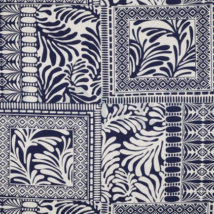MAGNOLIA STRETCH PATCHWORK MARINEBLAUW (hover)