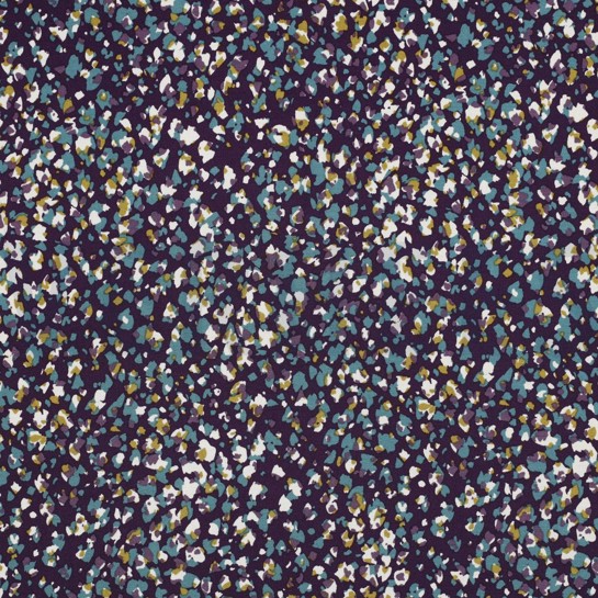 VISCOSE POPLIN STRETCH DIERENHUID AUBERGINE #7