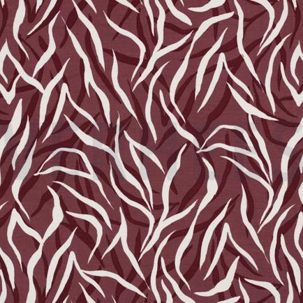 VISCOSE POPELINE STRETCH PEAU D’ANIMAL BOIS DE ROSE (hover)