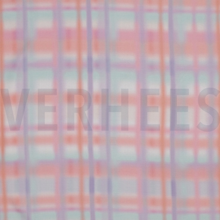 VISCOSE RADIANCE DIGITAAL RUITEN PERZIK (hover)